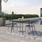 Cosco Novogratz Poolside Collection, Felix Stacking Dining Chairs, Indoor/Outdoor, Charcoal 2PK 87818CHC2E - alternate 9